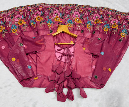 Petal Pink Wedding Gown