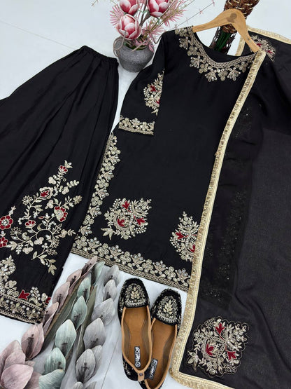Elegant Glow Sharara Suit