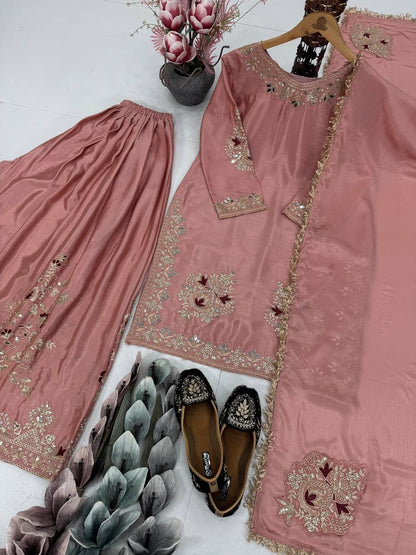 Elegant Glow Sharara Suit