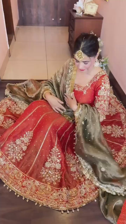 Royal Rust Ethnic Gown