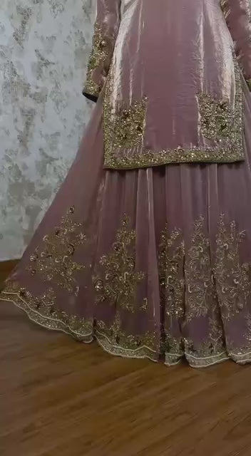 Elegant Glow Sharara Suit